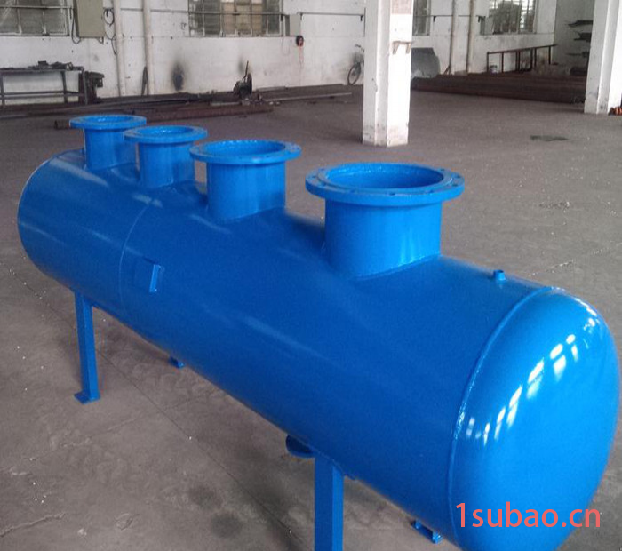 厂家供应地暖分集水器 中央空调暖通设备 机房专用分水器图7