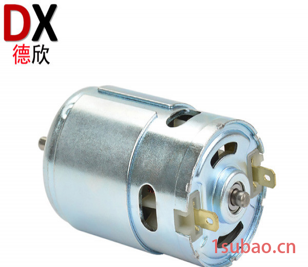 微型直流电机厂家，RS555车载吸尘器电机图2