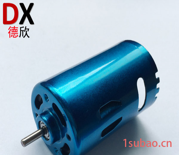 微型直流电机厂家，RS555车载吸尘器电机图3
