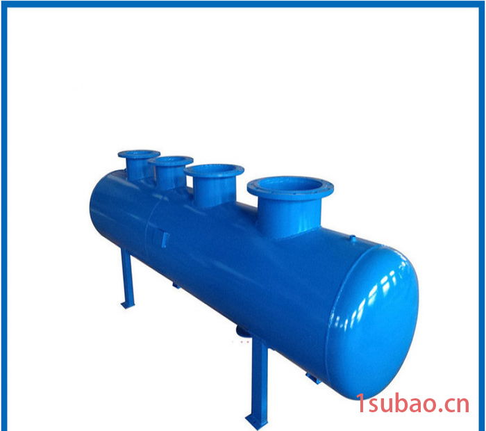 直销中央空调分集水器 地暖分集水器 机房专用分水器设备厂家图5