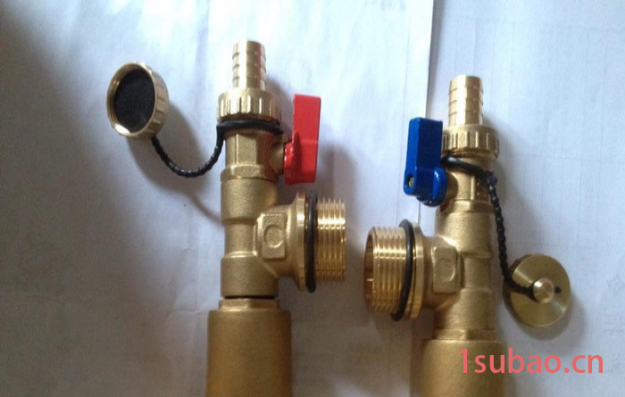 分水器 尾件 分水器 暖通产品 三件套 阀门图2
