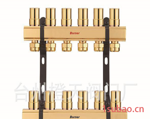 经典系列 地暖分水器 分集水器 温控分水器