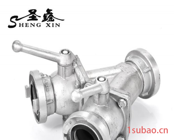 圣鑫消防车用二分水器卡式（内扣式） 消防车用图2