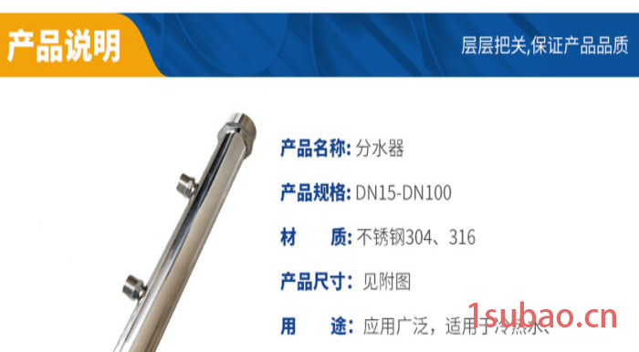 GYSUSDN0*20*2弯头 分水器 产家直销图2