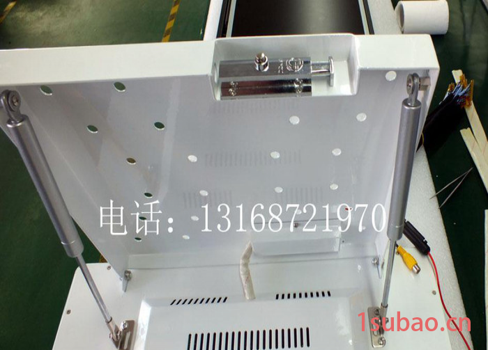 厂家供应19寸高清LED车载液压后折显示器\车载电视图3