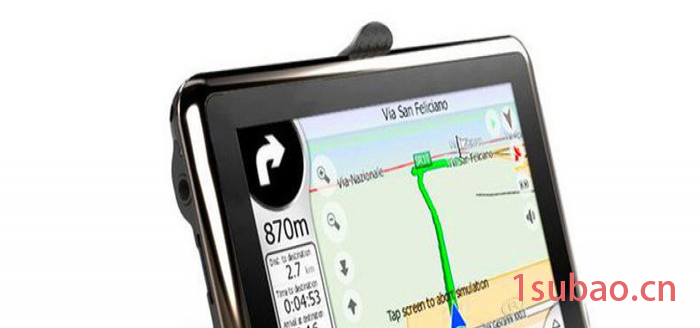 新款汽车GPS导航仪 手持 高清4.3寸 gps导航仪外壳