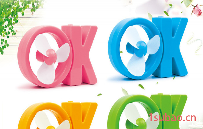 USB OK风扇 手持卡通造型风扇图6