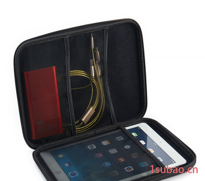 厂家定做ipad电脑包 商务PU平板电脑包 EVA防震抗压电脑收纳包图4