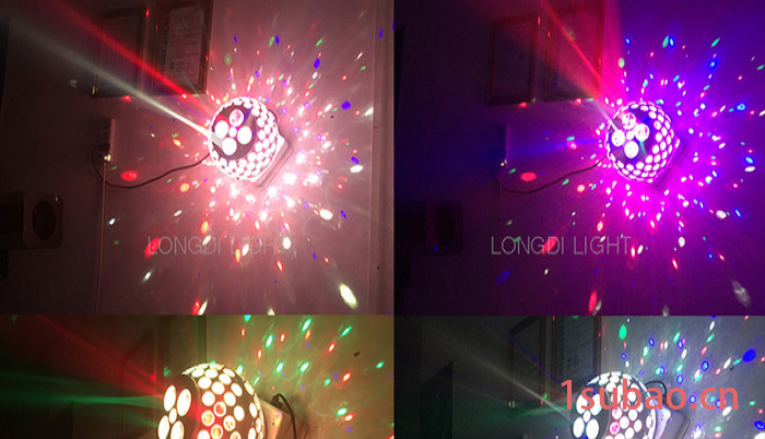 凯奇隆迪LD-2109I LED 4眼图案灯笼效果灯 酒吧包房灯笼魔球灯 ktv包房灯笼魔球灯 usb七彩魔球灯大宇宙魔图4