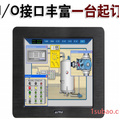 10.4寸嵌入式工业平板电脑一体机/专为工业控制设计