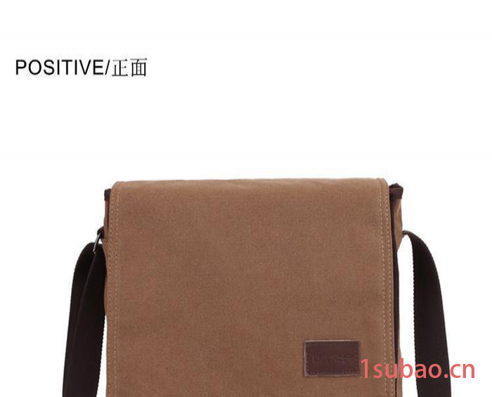 广州电脑包生产直销单肩电脑包斜挎包时尚休闲男包男款单肩包图2