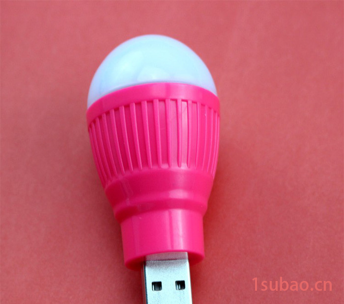 **USB迷你彩色 LED小灯泡 小型家居3w户外应急灯节能高亮灯图5