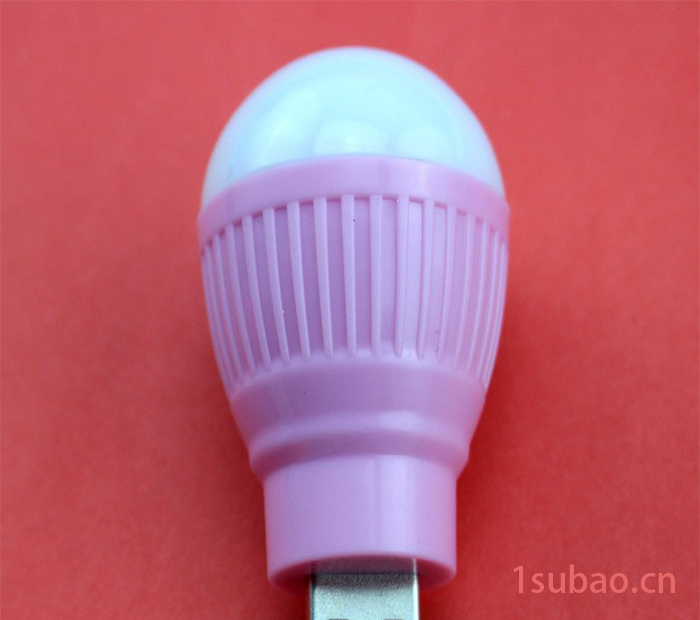 **USB迷你彩色 LED小灯泡 小型家居3w户外应急灯节能高亮灯图4