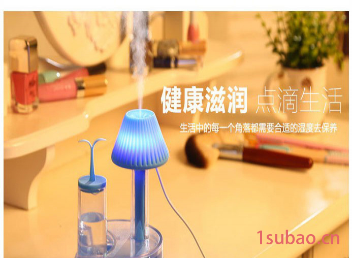 创意迷你多功能台灯加湿器，实用时尚小夜灯USB加湿器，usb迷你加湿器厂家供应 Nanum台灯加湿器图2