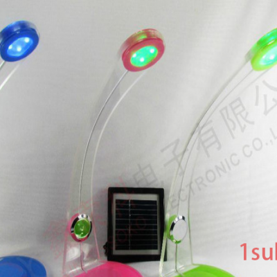 亚克力 创意台灯 太阳能/USB充电 led灯珠