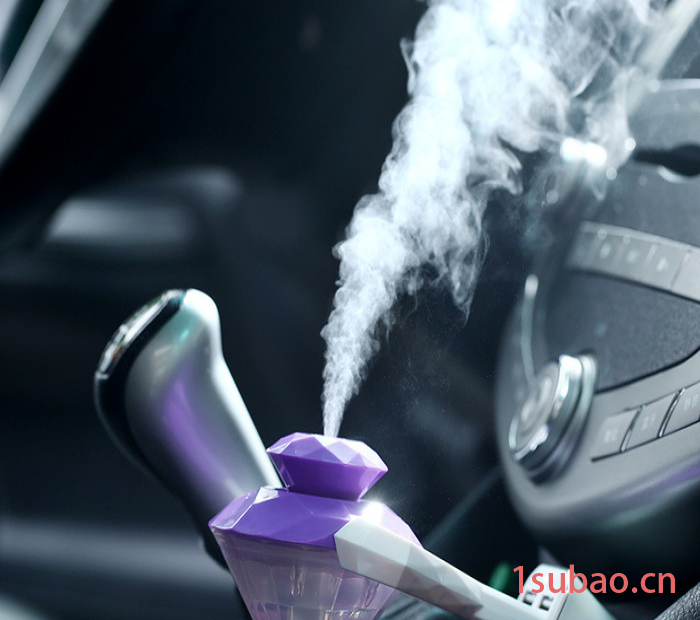 钻石加湿器 USB加湿器 迷你香熏净化器七彩灯加湿器图2