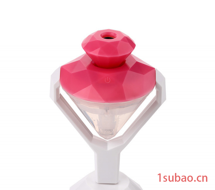 钻石加湿器 USB加湿器 迷你香熏净化器七彩灯加湿器图3