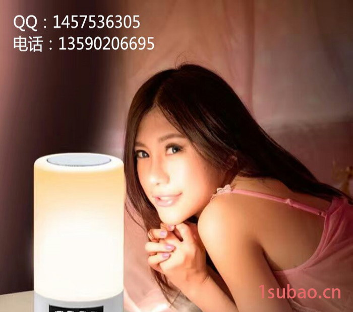 智能迷你蓝牙音箱灯 M6智能音乐神灯 USB充电台灯 触控led变色音乐台灯图3