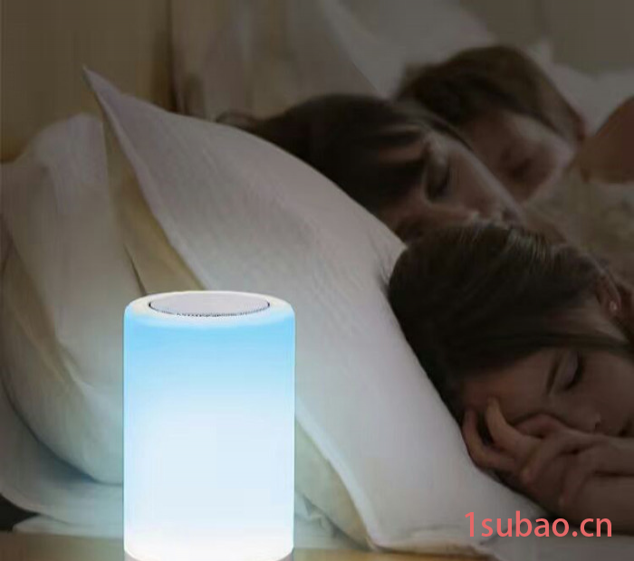 智能迷你蓝牙音箱灯 M6智能音乐神灯 USB充电台灯 触控led变色音乐台灯图5