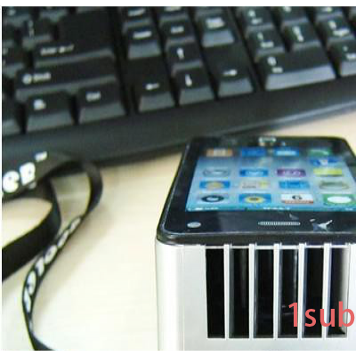 供应三代迷你掌上空调风扇 苹果款USB充电式手持便携小风扇无叶冷风机
