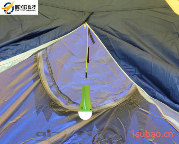 便携式太阳能帐篷灯带移动电源的露营灯双USB口输出移动野营灯