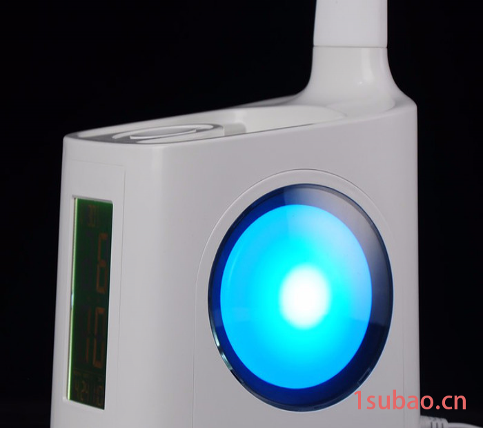 LED护眼灯 万年历创意USB笔筒台灯 学生卧室蓝牙音响调光LED台灯 亚马逊**曼润德台灯夜灯二合一 **图6