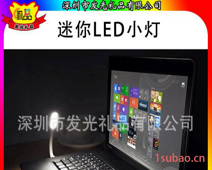 野外露营移动电源USB接口LED灯手持小夜灯 随身小台灯图2