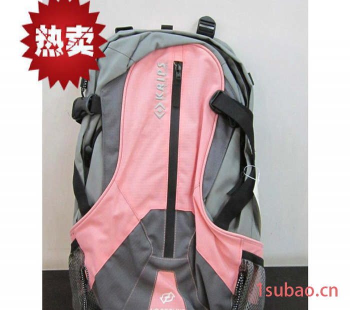KRIPS中学生女包户外休闲背包多功能登山包简约双肩包旅行背包电脑包图2