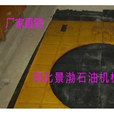 【景渤】直销 钻井平台用防滑垫 黄色聚氨酯防滑垫  防滑板
