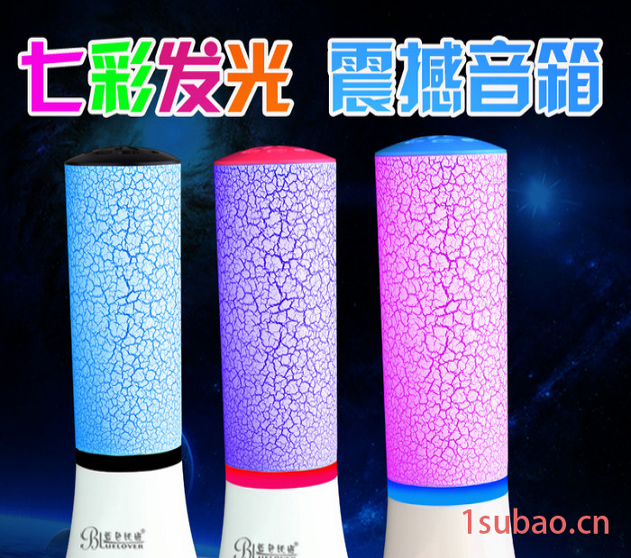厂家供应炫彩音箱 蓝牙音响 创意节假日迷你音箱 无线蓝牙音箱图3