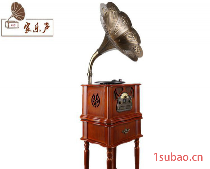 家樂聲直营 复古留声机欧式黑胶唱片机无线蓝牙音箱装饰摆件热卖图3