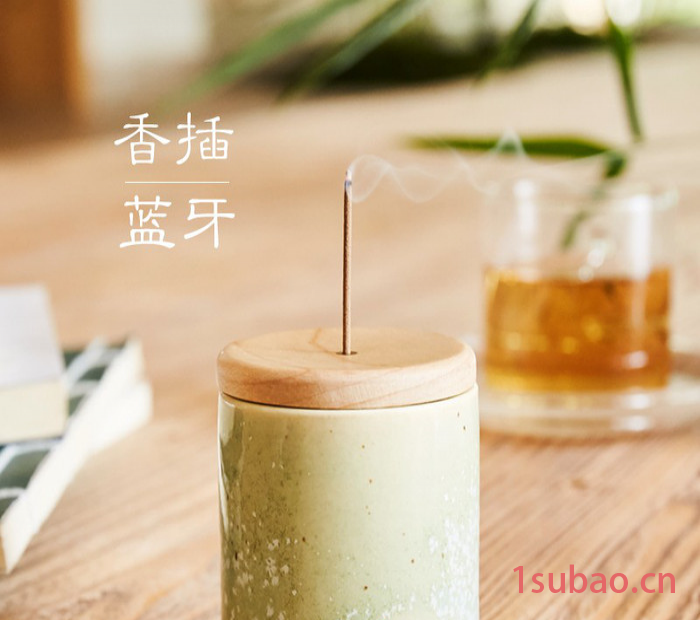 三宝文化 T05 和乐蓝牙音箱茶道香道禅乐播放器瑜珈古典音乐盒香炉香插 念佛机定制图3