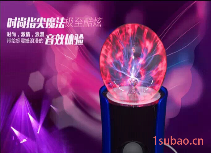 生产供应离子球音响 魔光球音响 创意音响 炫彩音响 蓝牙音箱图2