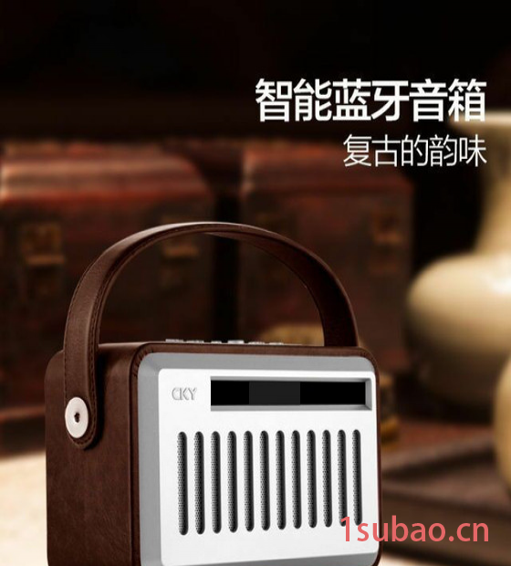 CKY 201无线复古蓝牙音箱收音机家居音响图2
