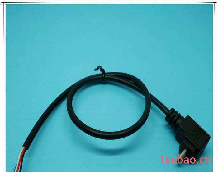 定制直角MINI USB8P数码相机数据线 mini usb 数据线 弯头