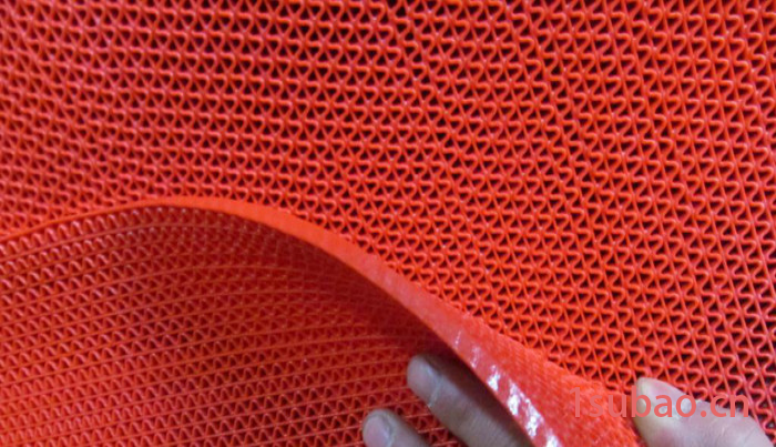 S网格地垫 防滑垫 门垫 脚垫  网格地垫 塑料PVC耐磨撕