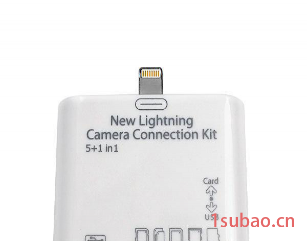 苹果ipad mini读卡器lightning5合1相机US