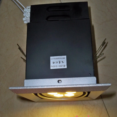 供应LED节能照明格栅灯 节能照明LED灯具 酒店照明 服装展示照明用LED照明灯具