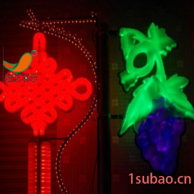 LED景观灯和中国结或展示架和广告灯箱或展示器材 LED灯笼 LED景观灯