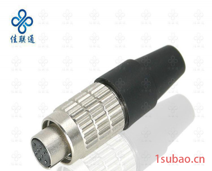 JLT-RB3R 8 芯微型自锁连接器 广濑HR25-7TP-8S大恒相机航空插头图2
