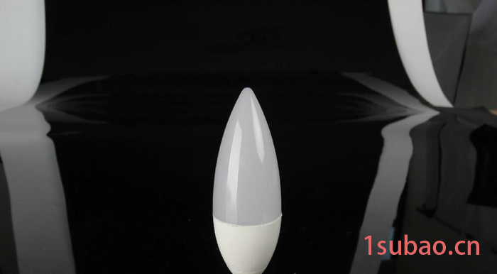 节能LED塑料球泡灯具外壳套件 C37-E14导热塑料灯具外壳套件  新款**