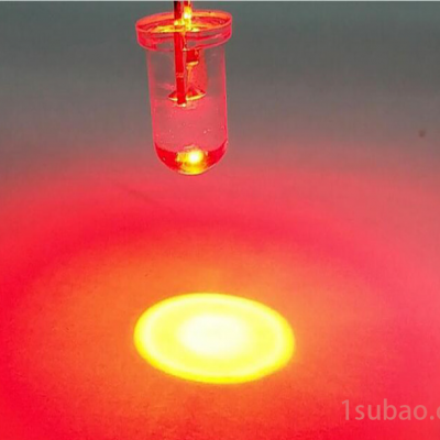 5mm红光 小功率插件LED灯珠 交通灯信号灯用led直插灯珠