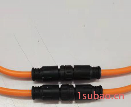 厂家直供 防水插头 电缆端子 防水线 LED灯具 连接器2芯/3芯连接线