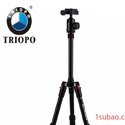 TRIOPO碳纤维单反相机三脚架GT-2205+KK-OS套装可做独脚架5节旅游