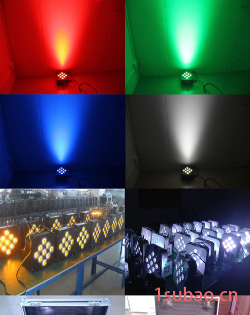 凯奇隆迪LD-2145A-9 9颗10W LED电池无线扁帕帕灯 舞台照明帕灯 LED4/5/6in1帕灯LED铸铝帕灯