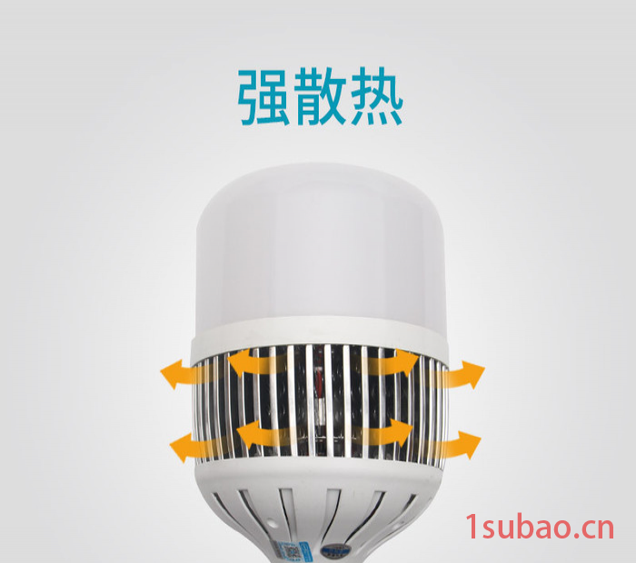 【海之亮】螺口led灯泡大功率球泡灯 家用工厂车间户外照明节能灯图3