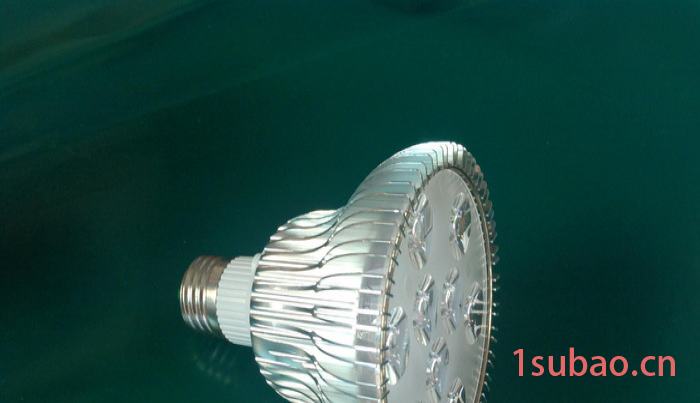 直销LED射灯铝材外壳套件连体透镜大功率9we27