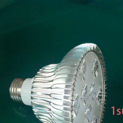 直销LED射灯铝材外壳套件连体透镜大功率9we27