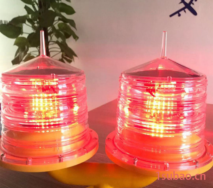 绿源GS-LS/T,太阳能双头障碍灯 高空警示灯 LED灯具 低光强航空障碍灯图3