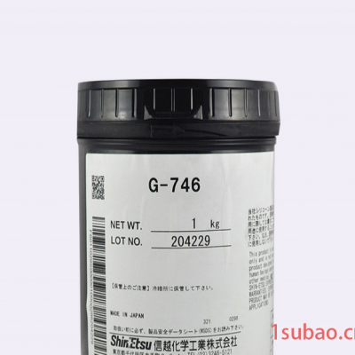 信越G-746导热硅脂散热器填充膏CPU散热膏LED散热膏电源散热1KG